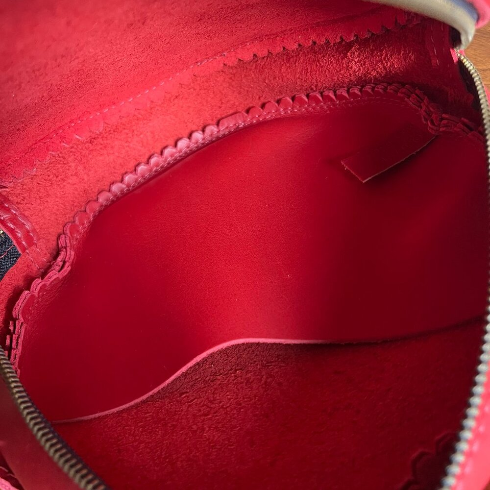 Portland Leather Goods Folklore Ruby large circle crossbody - Picture 9 of 16